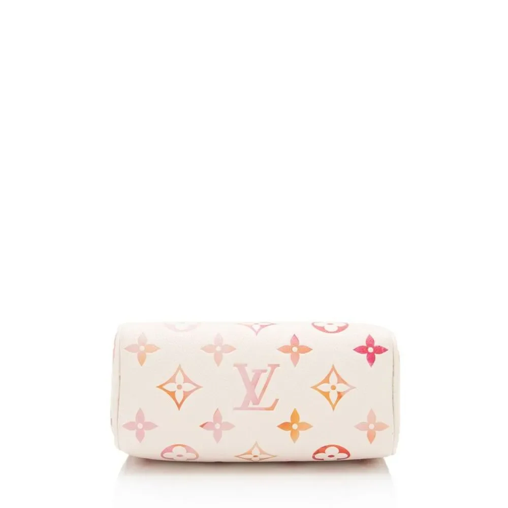 Louis Vuitton Monogram Empreinte Sunrise Nano Speedy Satchel - Picture 4 of 9